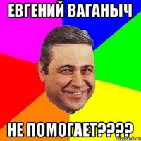 Евгений Ваганыч НЕ ПОМОГАЕТ????