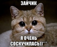 зайчик я очень соскучилась))***