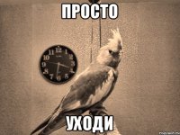 ПРОСТО УХОДИ