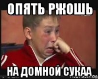 опять ржошь на домной сукаа