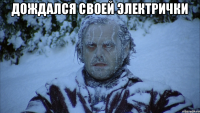 Дождался своей электрички 