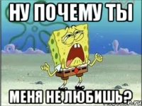 ну почему ты меня не любишь?