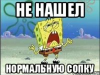 не нашел нормальную сопку