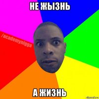 не жызнь а жизнь