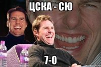 ЦСКА - СЮ 7-0