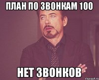 План по звонкам 100 Нет звонков