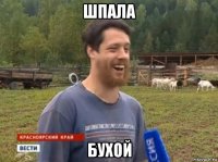 шпала бухой