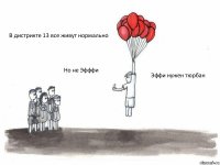 В дистрикте 13 все живут нормально Но не Эфффи Эффи нужен тюрбан