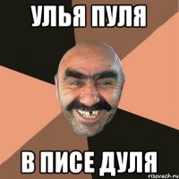 Улья пуля в писе дуля