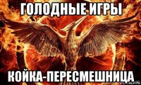 голодные игры койка-пересмешница