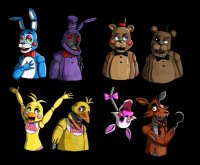 фредди бонни чика и фокси придут за тобой, Мем Five nights at Freddys