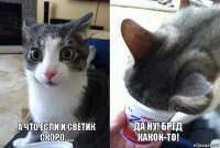 а что если и Светик скоро..... Да ну! Бред какой-то!