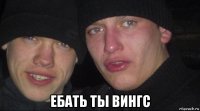  ебать ты вингс