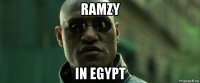 ramzy in egypt