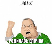 в лесу родилась елочка