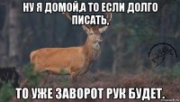 ну я домой,а то если долго писать, то уже заворот рук будет.