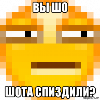 вы шо шота спиздили?