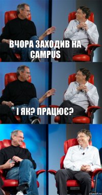 Вчора заходив на Campus І як? Працює? 