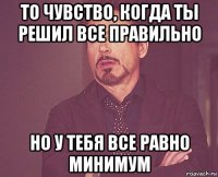 то чувство, когда ты решил все правильно но у тебя все равно минимум