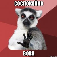 соспокойно вова