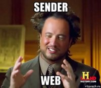 sender web