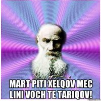  mart piti xelqov mec lini voch te tariqov!
