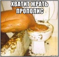 хватит жрать прополис 