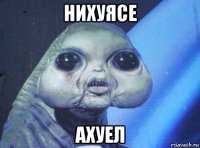 нихуясе ахуел