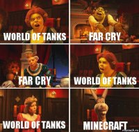 World of tanks Far cry Far cry World of tanks World of tanks Minecraft