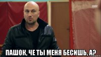  пашок, че ты меня бесишь, а?