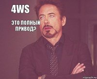 4WS        Это полный привод? 