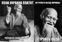 Пока Украина платит Россия не собирается ей отключать газ Но трубу в обход Украины строить надо