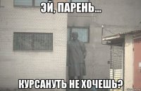  курсануть не хочешь?