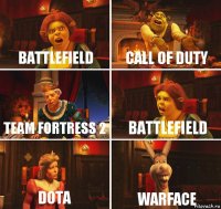 battlefield call of duty team fortress 2 battlefield Dota warface