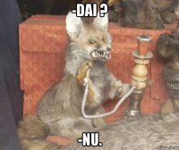 -dai ? -nu.