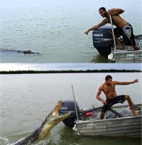 поможете мне завести лодку? сьебусь по морю пешком, Мем Ловись