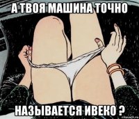 а твоя машина точно называется ивеко ?