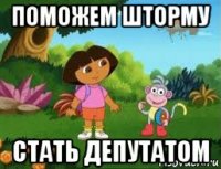 поможем шторму стать депутатом