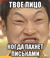 твое лицо когда пахнет письками
