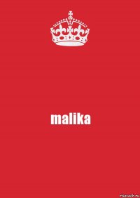 malika