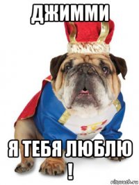 джимми я тебя люблю !
