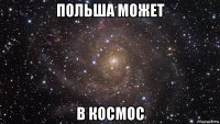 польша может в космос