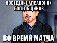 поведение албанских болельщиков во время матча