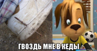  гвоздь мне в кеды