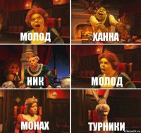 Молод Ханна Ник Молод Монах Турники