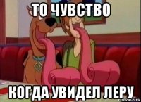 то чувство когда увидел леру