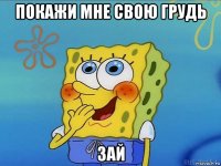 покажи мне свою грудь зай