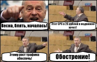 Весна, блять, началась! Этот CPC в 25 рублей в недвижке хочет! Этому рост трафика обеспечь! Обострение!