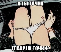 а ты точно главреж точки?