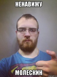 ненавижу молескин